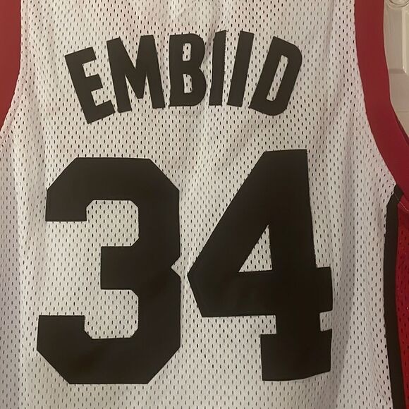 Headgear Classics Nostalgia Co. Joel Embiid The Rock High School Jersey - Picture 5 of 6